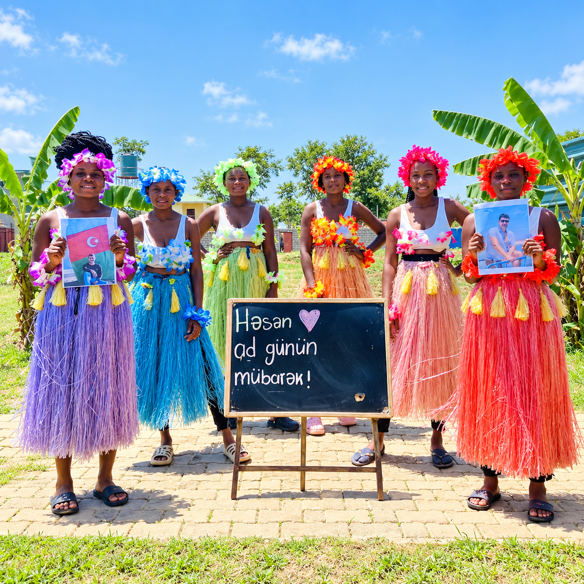 African Women Group Personalized Birthday Video